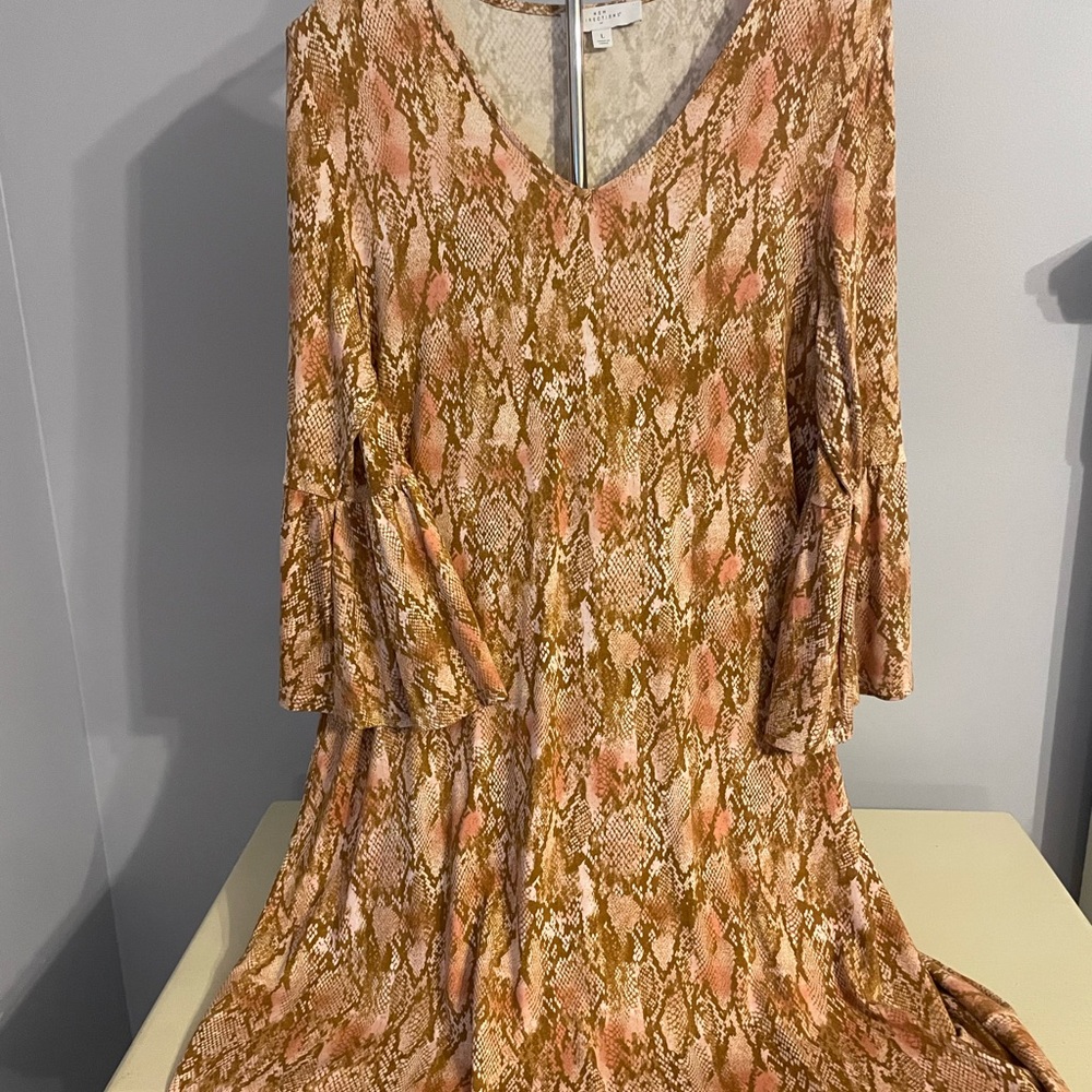 Snake design dress